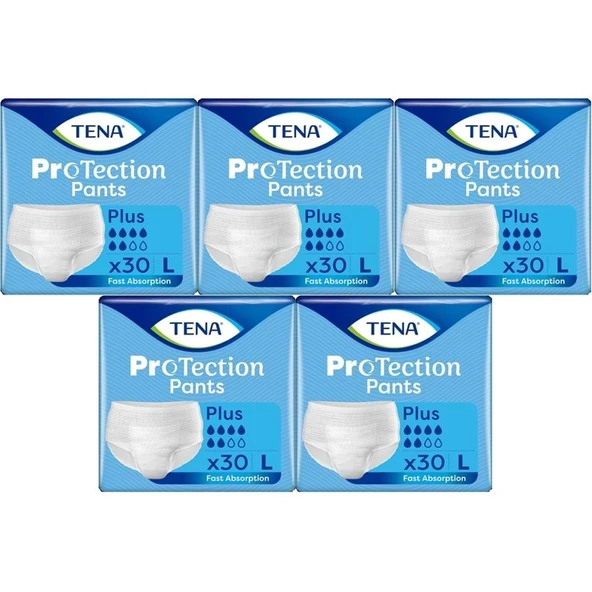 Tena ProTection Pants Plus Emici Külot Yetişkin Bezi L - Büyük - Large 150 Adet ürün görseli 1