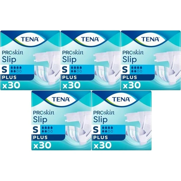 Tena Proskin Slip Plus Bel Bantlı Yetişkin Bezi S - Küçük - Small 150 Adet ürün görseli 1