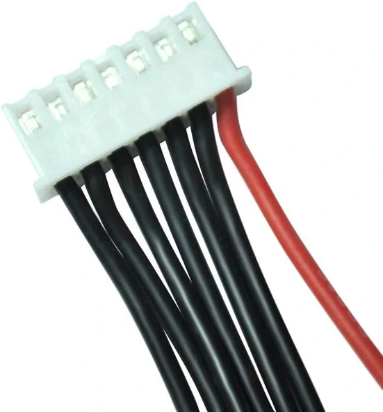 JST-XH 2.54mm 7 Pin 26AWG 20cm Tek Damarlı Dişi Bağlantı Kablosu ürün görseli 1