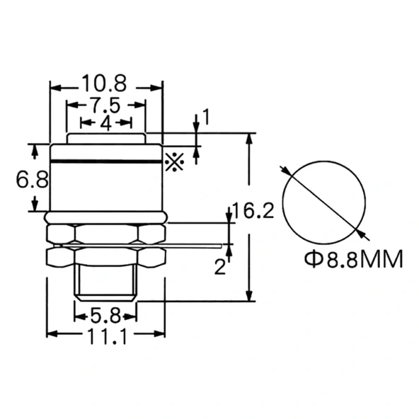 IC-240A Born Kelemens Küçük Boy Siyah - Resim 3