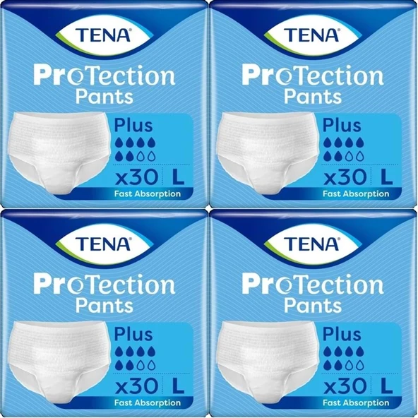 Tena ProTection Pants Plus Emici Külot Yetişkin Bezi L - Büyük - Large 120 Adet ürün görseli 1