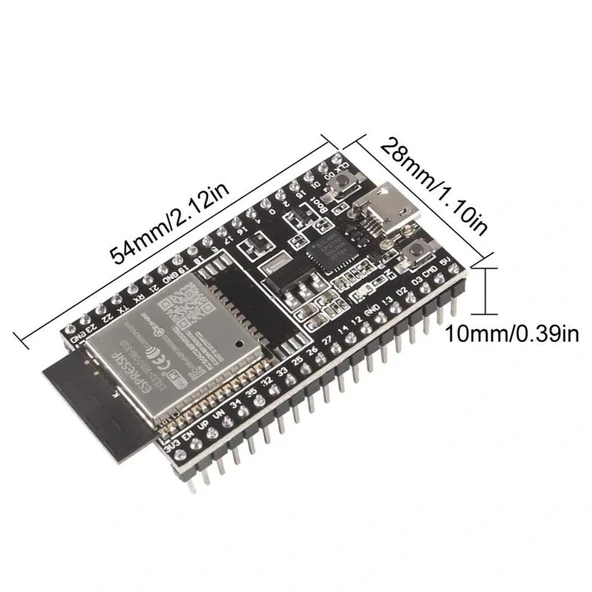 ESP32-WROOM-32D Wifi Bluetooth Geliştirme Kartı - Resim 4