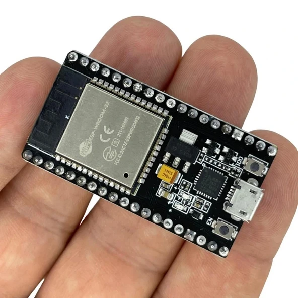 ESP32-WROOM-32 WiFi Bluetooth Geliştirme Kartı 38 Pin ürün görseli 1