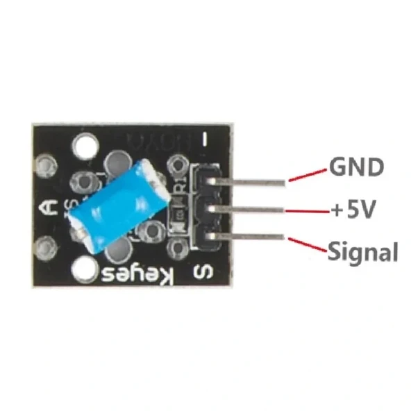 Eğim Anahtar Modülü - Tilt Switch Module KY-020 - Resim 6