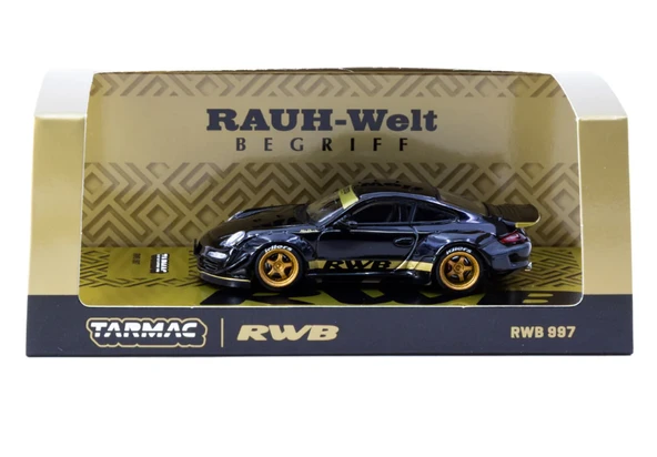 Tarmac Works 1/64 RWB 997 Black - HOBBY64 ürün görseli 1