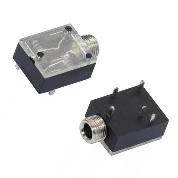 IC-259 Stereo Şase 3.5mm Jak Konnektör Somunlu ürün görseli 1