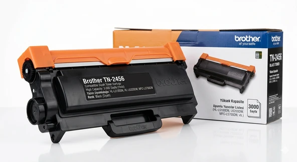 Brother TN 2456 Muadil Siyah Toner  Yüksek Performanslı ürün görseli 1