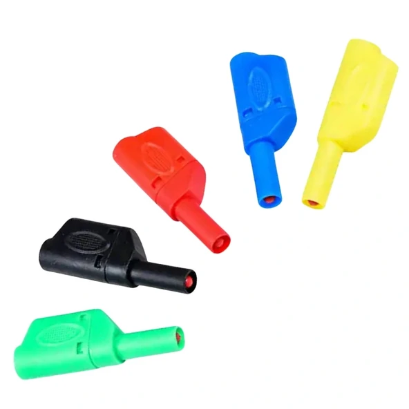 IC-238E Banana Jak Korumalı Uç 4mm CX-2074 Kırmızı ürün görseli 1