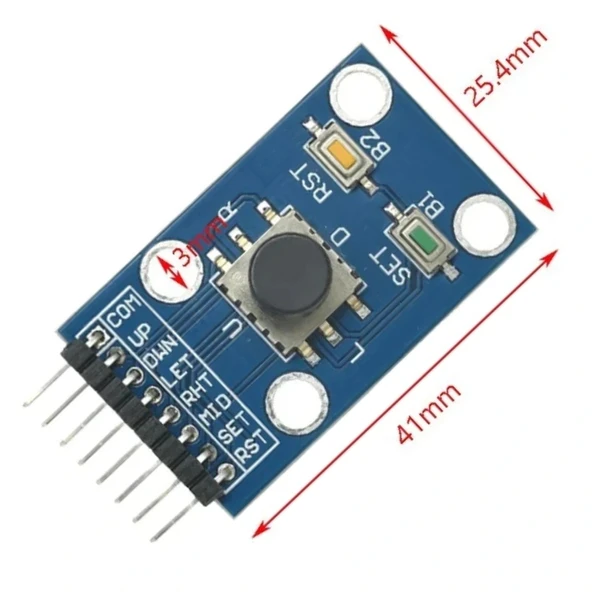 5 Yönlü Navigasyon Joystick Modülü - 5D Joystick Module - Resim 5