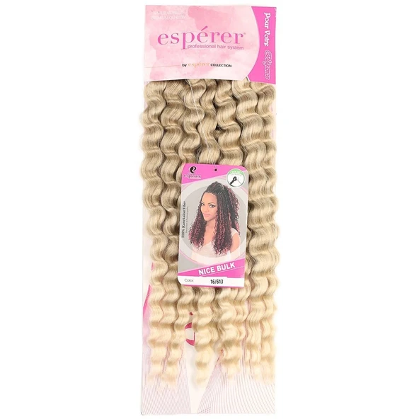 Nice Bulk Afro Su Daası  / Küllü Balköpüğü / Platin Ombreli ürün görseli 1