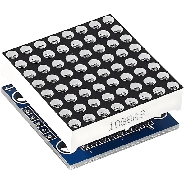 MAX7219 8x8 Dot Matrix Kartı - Peşpeşe Takılabilir - Resim 4