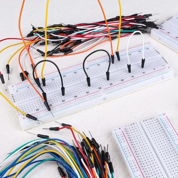 Büyük Boy Breadboard 830 Pin MB-102 - Resim 4