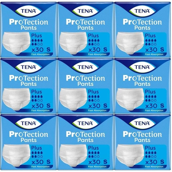 Tena ProTection Pants Plus Emici Külot Yetişkin Bezi S - Küçük - Small 270 Adet ürün görseli 1