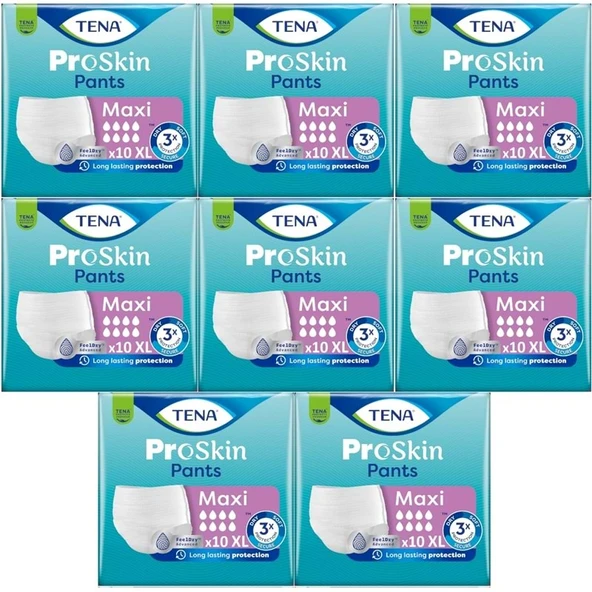 Tena Proskin Pants Maxi Emici Külot Yetişkin Bezi XL - Ekstra Large - Extra Large 80 Adet ürün görseli 1