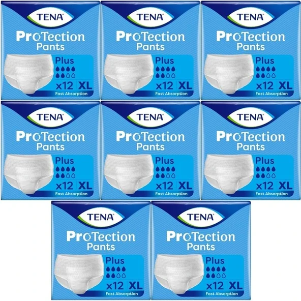 Tena ProTection Pants Plus Emici Külot Yetişkin Bezi XL - Ekstra Büyük - Extra Large 96 Adet ürün görseli 1