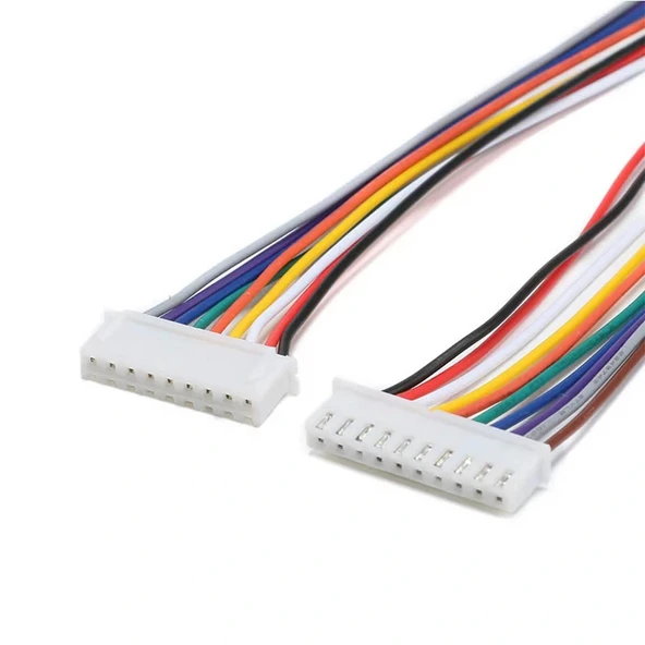 JST-XH 2.54mm 10 Pin 26AWG 20cm Tek Damarlı Dişi Bağlantı Kablosu ürün görseli 1