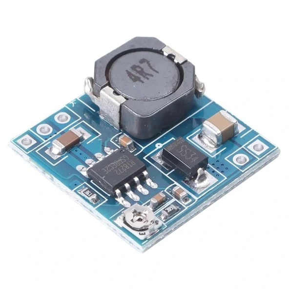2A Mini Ayarlanabilir DC-DC Voltaj Düşürücü Modül - Resim 5