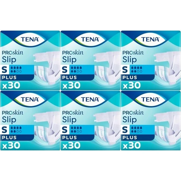 Tena Proskin Slip Plus Bel Bantlı Yetişkin Bezi S - Küçük - Small 180 Adet ürün görseli 1