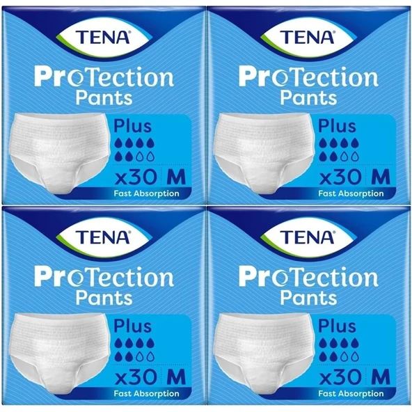 Tena ProTection Pants Plus Emici Külot Yetişkin Bezi M - Orta - Medium 120 Adet ürün görseli 1