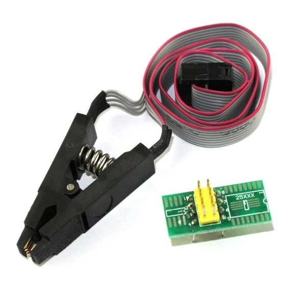 SOIC8 SOP8 Test Klipsi EEPROM 93CXX/25CXX/24CXX CH341 ürün görseli 1