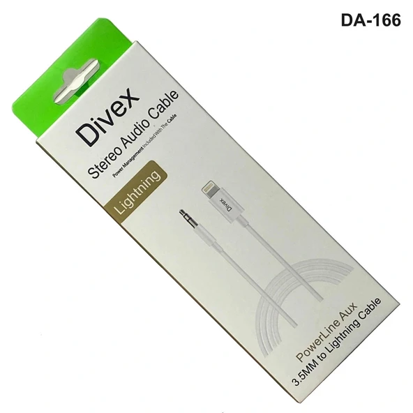 Divex Lightning to 3.5mm Aux Stereo Iphone Uyumlu Kablo DA-166 ürün görseli 1