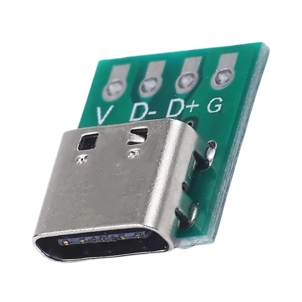 USB Type-C To 4 Pin DIP Çevirici - Type-C Modül Kartı ürün görseli 1
