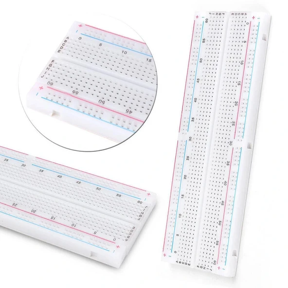 Büyük Boy Breadboard 830 Pin MB-102 - Resim 6
