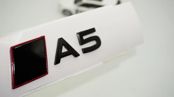 DK Tuning A5 2025+ Bagaj Siyah Yazı Logo Arma Audi İle Uyumlu ürün görseli 1