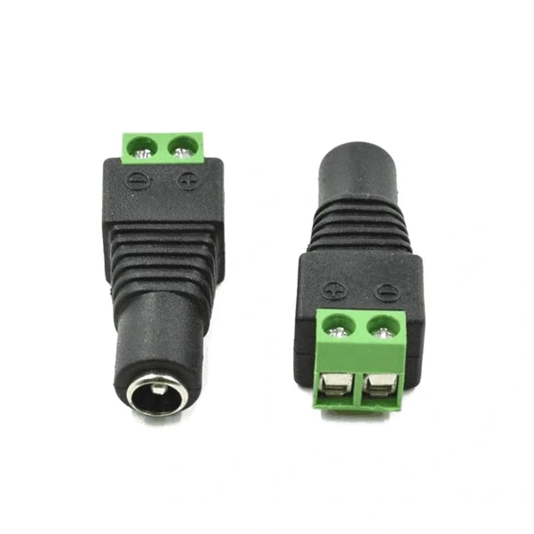 IC-254D Klemens Girişli Dişi DC Barrel Jack 2.1mm ürün görseli 1