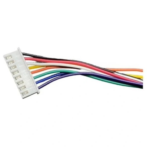 JST-XH 2.54mm 9 Pin 26AWG 20cm Tek Damarlı Dişi Bağlantı Kablosu ürün görseli 1