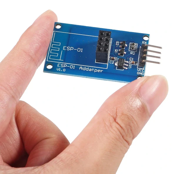 ESP8266 ESP-01 Kablosuz Adaptör Modülü 3.3V-5V ürün görseli 1