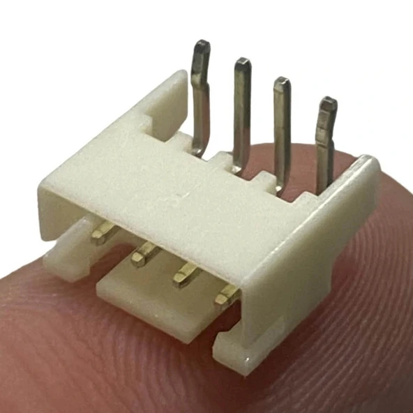 4 Pin JST S4B-XH-A (LF)(SN) 2.5mm 90C Konnektör Erkek ürün görseli 1