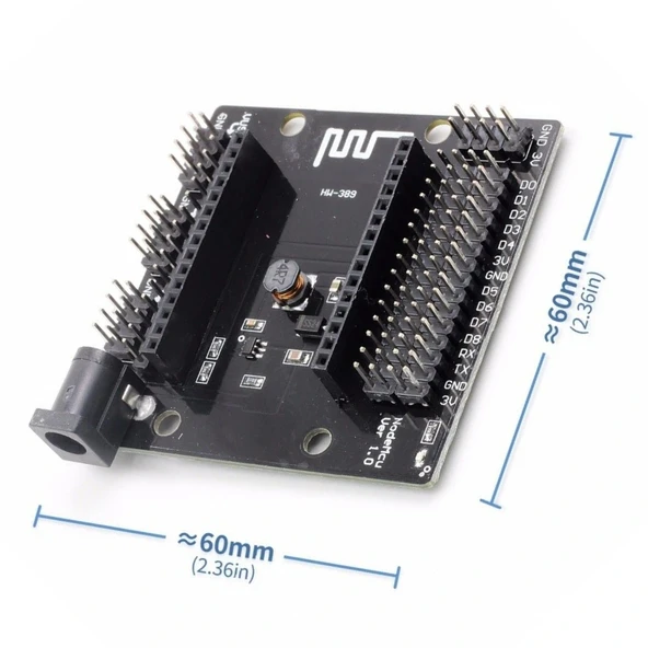 NodeMCU LoLin ESP8266 Base Shield - NodeMCU CH340 - Resim 5