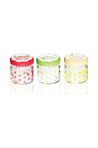 Mini Yuvarlak Saklama Kavanozu Fruit ROYALEKS-SGM07560 ürün görseli 1