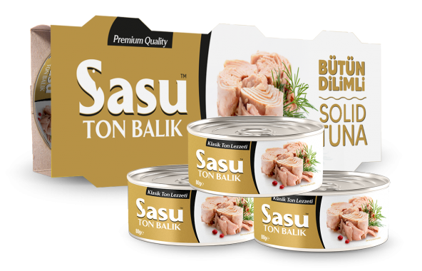 Sasu Klasik Ton Balığı 3x80G Bütün Dilim ürün görseli 1