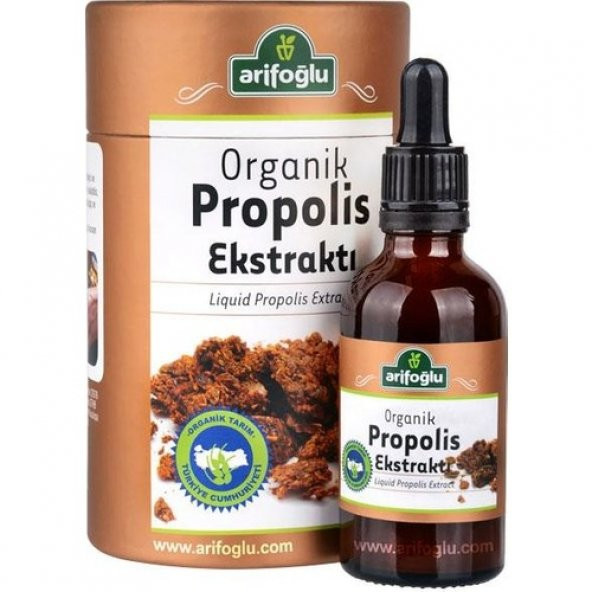 Arifoğlu Organik Su Bazlı Propolis Damlası 50 ml. ürün görseli 1