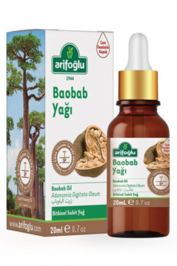 Arifoğlu Baobab Yağı 20 ML ürün görseli 1