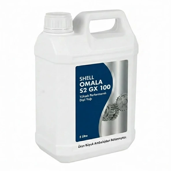 AÇIK-SHELL OMALA S2 GX 100 DİŞLİ YAĞI - 5 LİTRE - Resim 5