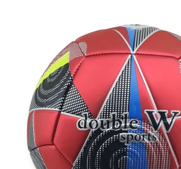 Futbol Topu Dikişli 420 gr No:5 - FB-490-KIRMIZI - 1 ADET ürün görseli 1