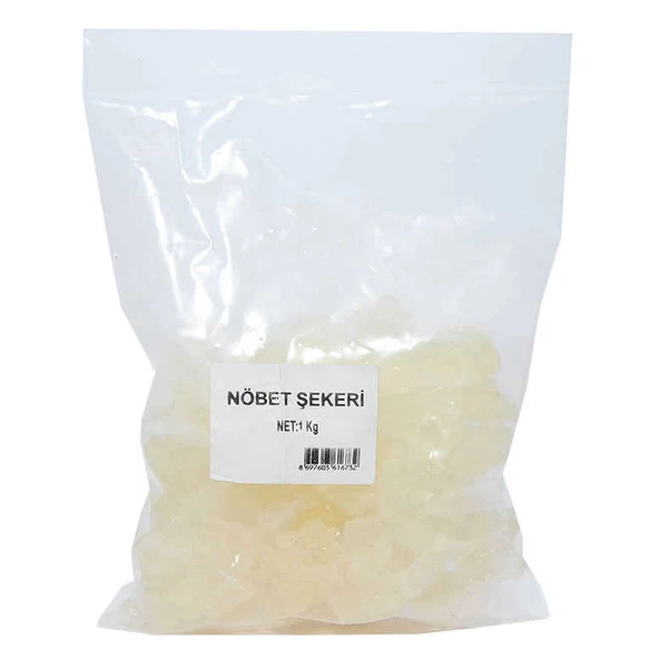 Doğal Nöbet Şekeri 1000 Gr Paket ürün görseli 1