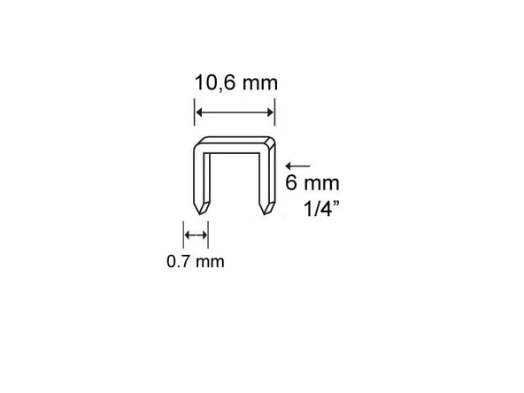 Zımba Teli 13/6 mm BAYTEC-1 PAKET - Resim 2