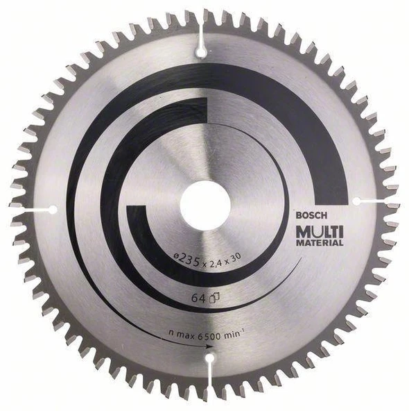 MultiMaterial 235X2,4X30/25 mm 64 Diş Testere - Resim 2