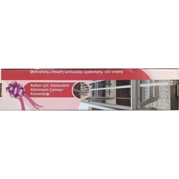 Koral Katlanabilir Balkon Çamaşır Kurutma Askılığı ürün görseli 1