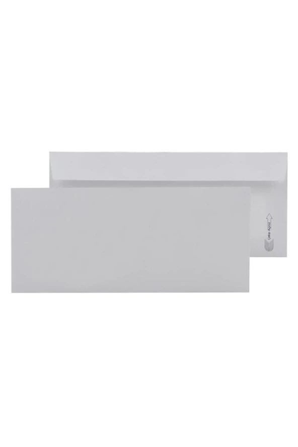 Asil Doğan Diplomat Zarf Extra Silikonlu 10.5 x 24 Cm 110 GR Beyaz (500 Adet) ürün görseli 1