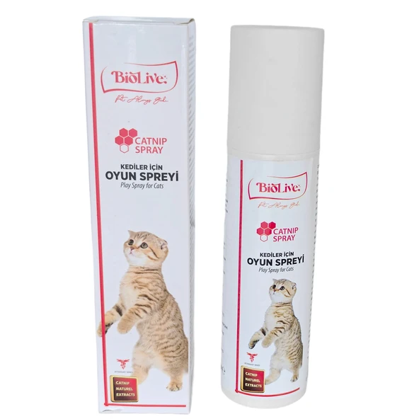 Biolive Kediler İçin Oyun Spreyi 150ml - Resim 2