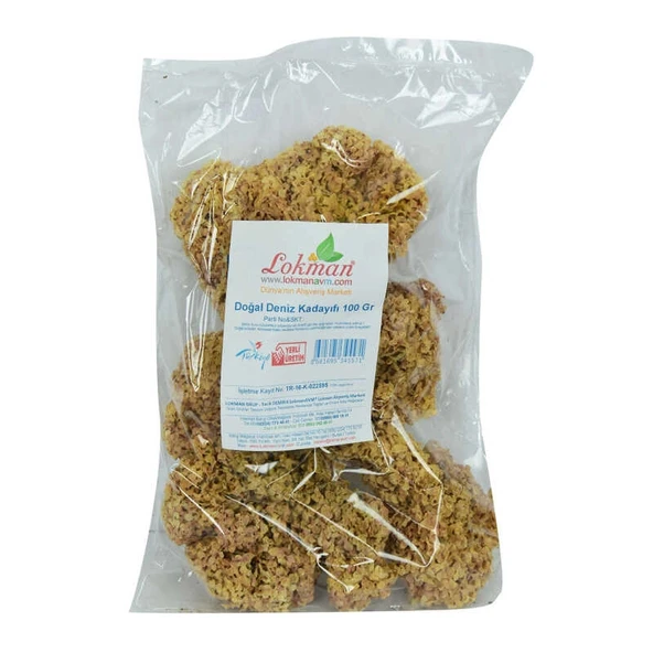 Deniz Kadayıfı Doğal Yerli 100 Gr Paket - Resim 2