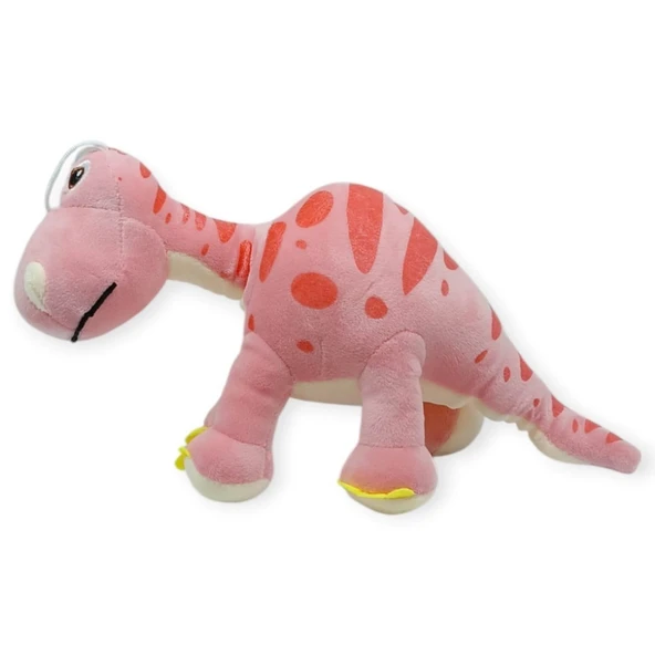 Sevimli Peluş Dinazor Turko Dino 35 cm - Pembe - 1 ADET - Resim 2