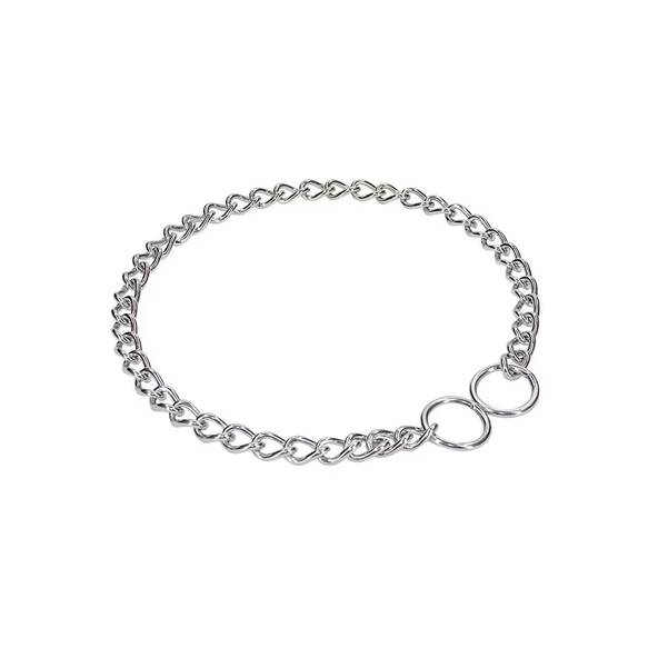 Eğitim Serisi Boğma Zincirli Köpek Boyun Tasması - 3,5x55-55cm - Stainless ürün görseli 1