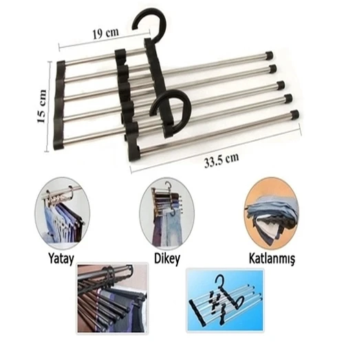 Magic Hanger 5in1 Pantolon Askısı - Resim 2