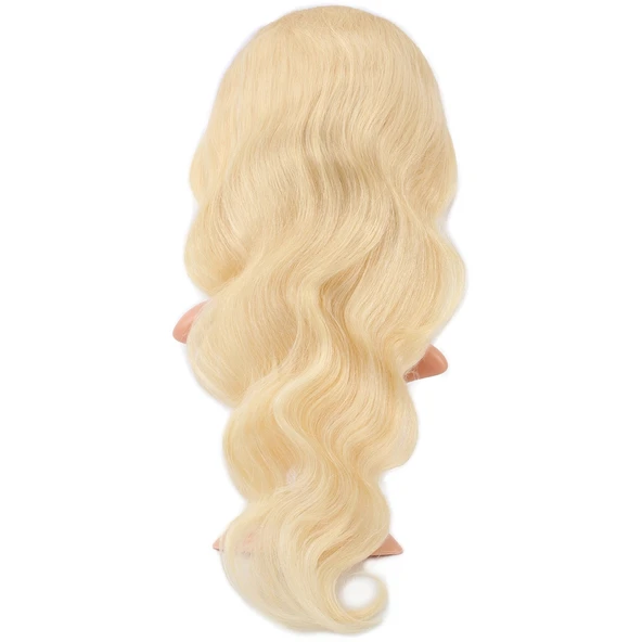 Gerçek Front Lace Daalı Platin Tül Peruk / 70/75cm - Resim 3
